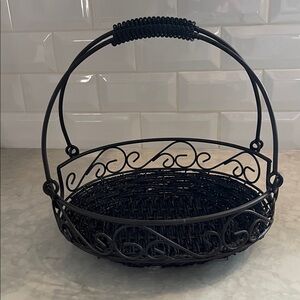 Celebrating Home Bean Pot Holder Basket Carrier